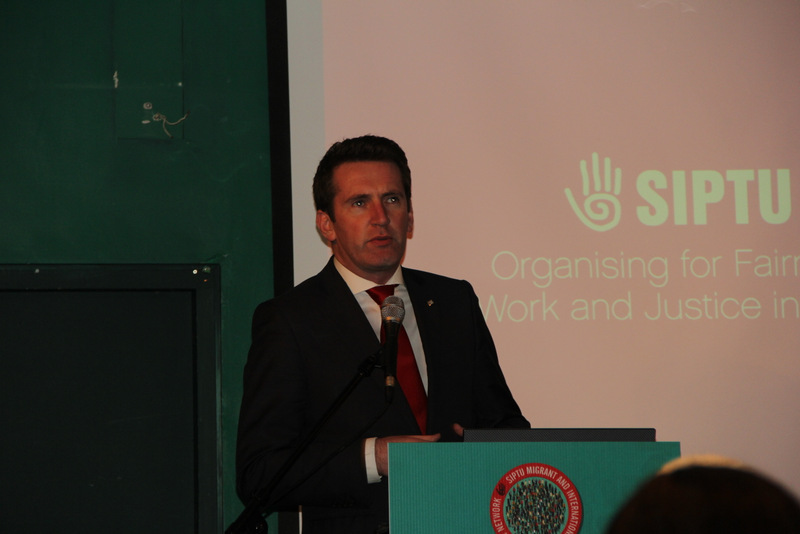 Konferencē tiek atklāts SIPTU migrantu atbalsta tīkls