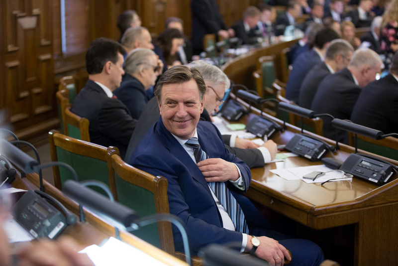 Saeima izsaka uzticību Māra Kučinska izveidotajai valdībai