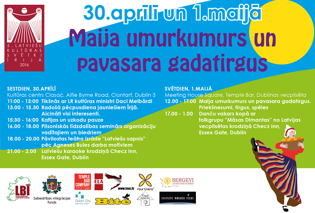 LBĪ ielūdz uz 5. Latviešu kultūras svētkiem