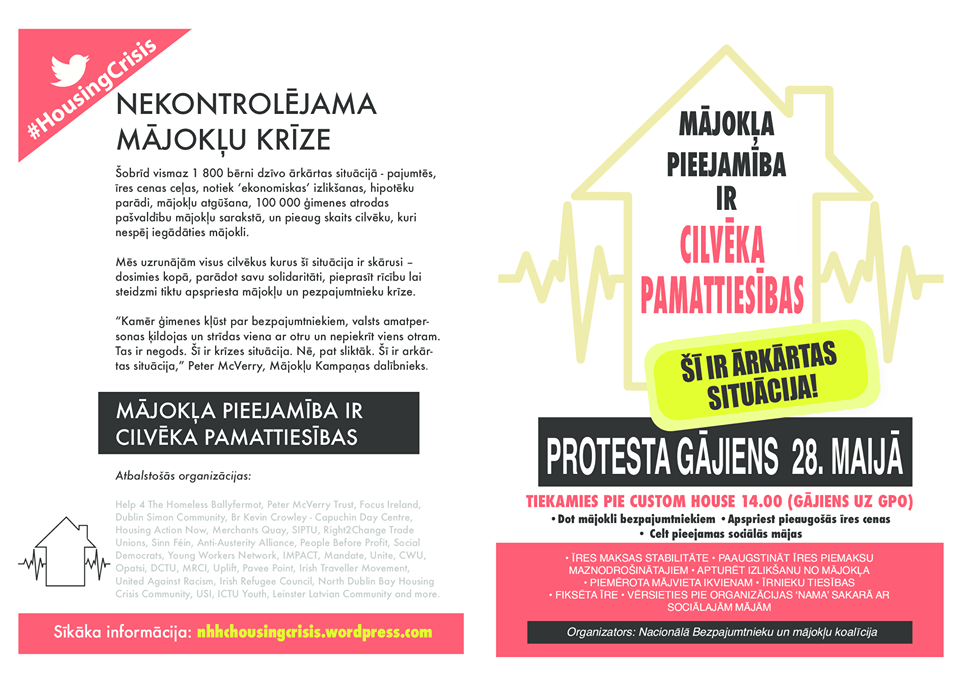 Ir jāapstādina nekontrolējamā mājokļu krīze!