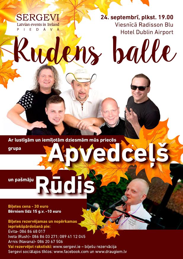 Rudens balle Dublinā
