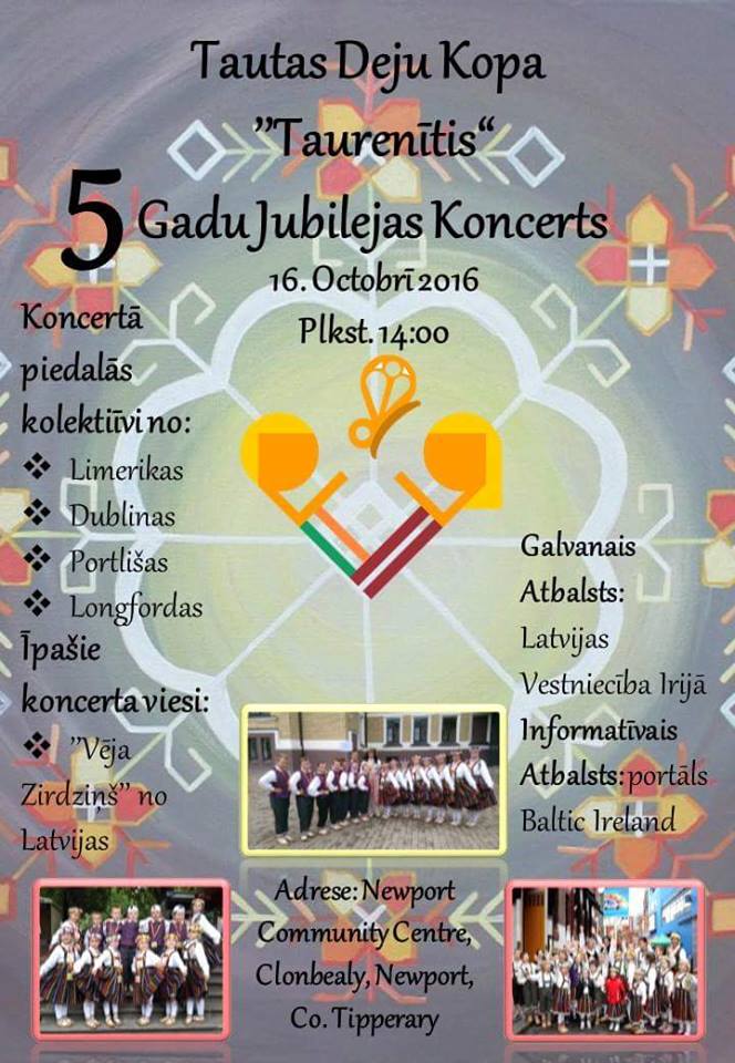 “Taurenītis” ielūdz uz jubilejas koncertu