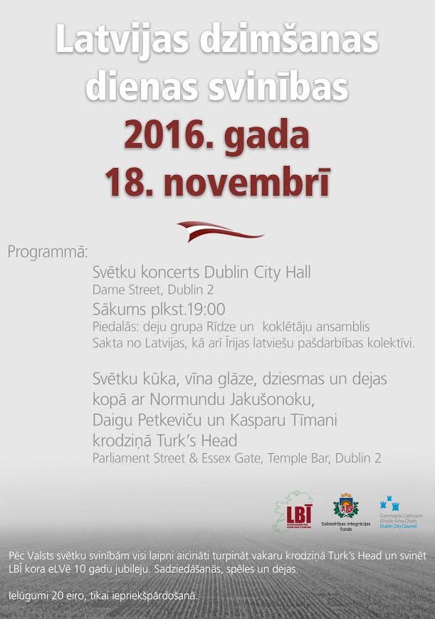 LBĪ aicina uz Latvijas dzimšanas dienas svinībām