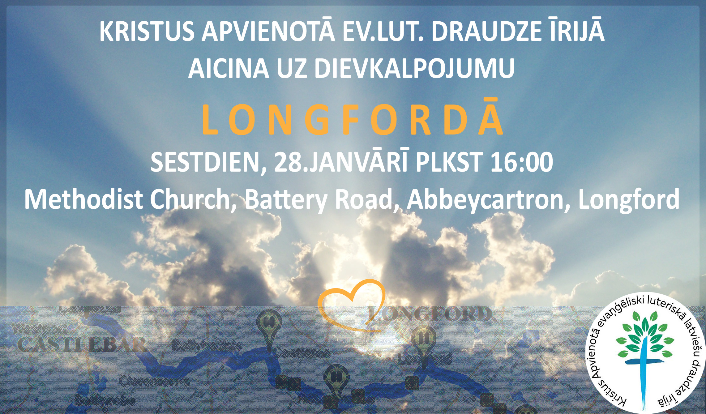 Jaunumi Kristus Apvienotajā ev. lut. latviešu draudzē