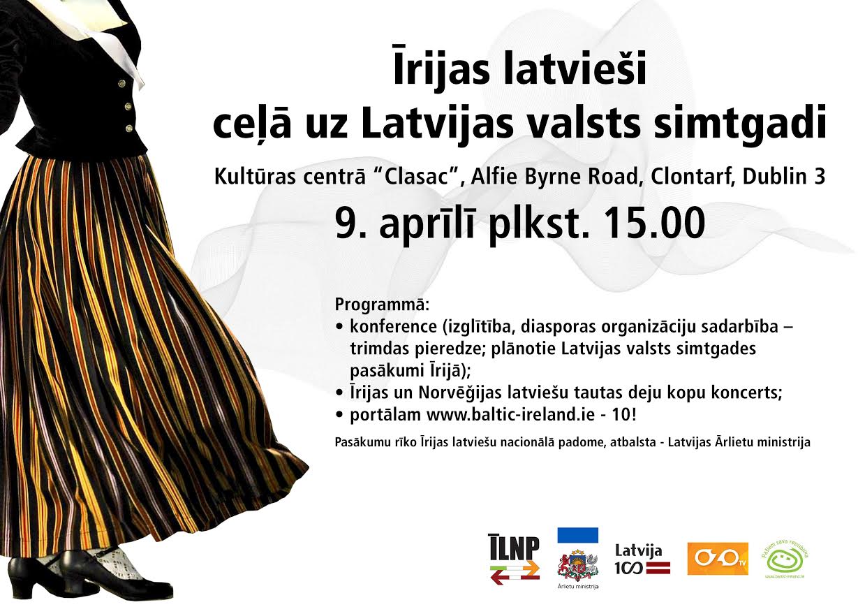 “Īrijas latvieši ceļā uz Latvijas valsts simtgadi”