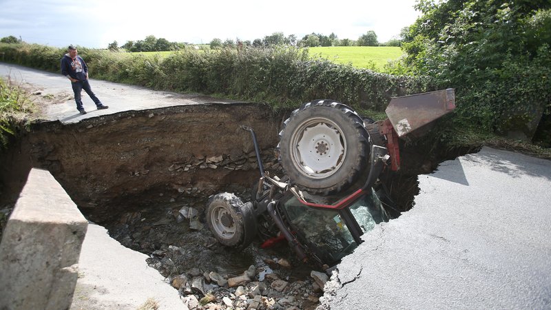 Donegalas grāfiste smagi cietusi plūdos