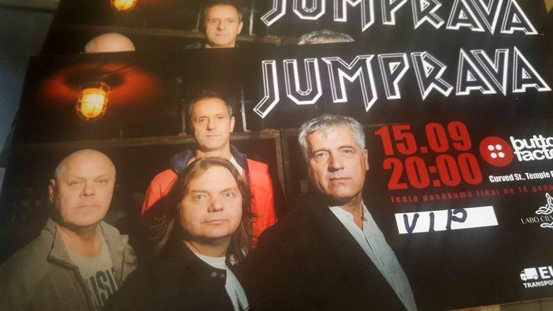 Zināms, kas saņems brīvbiļetes uz grupas Jumprava koncertu