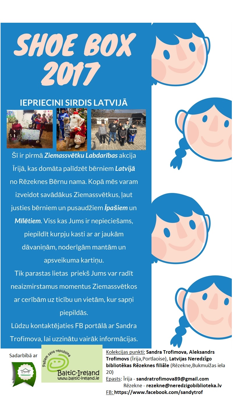 Aicina labdarus sagādāt Ziemassvētku brīnumu grūtībās nonākušiem bērniem