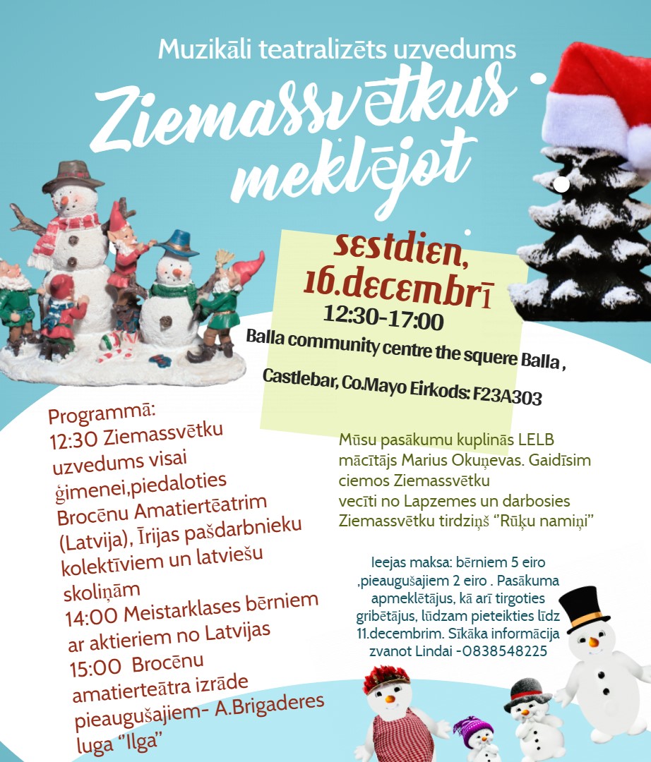 “Ziemassvētkus meklējot”