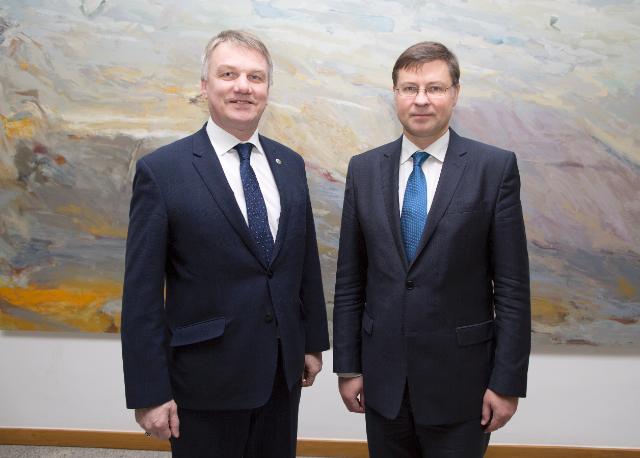 Īrijā notiek V.Dombrovska vizīte