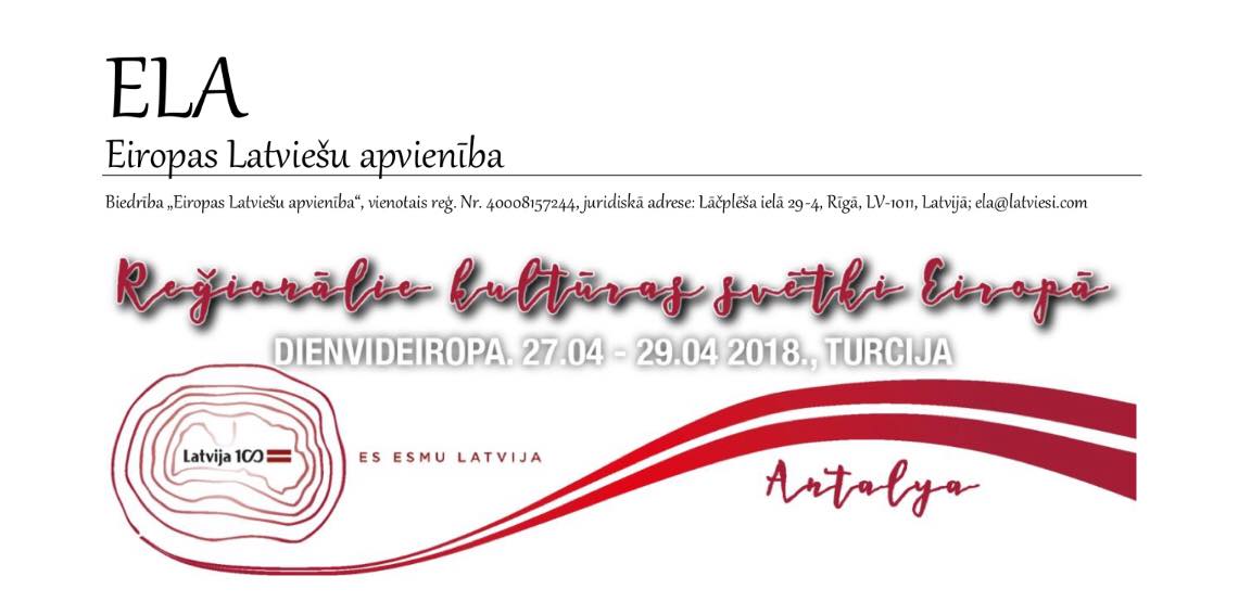 Turcijā sākas latviešu kultūras svētki