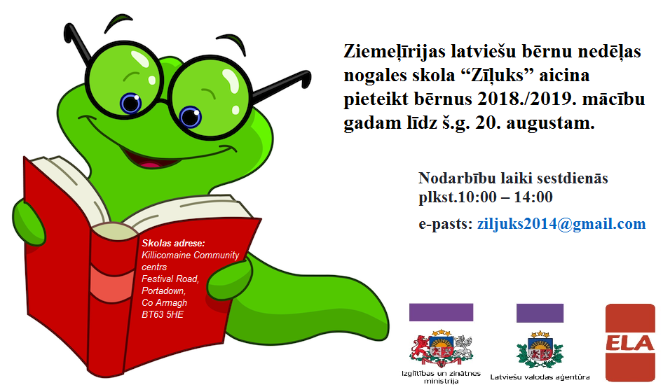 Ziemeļīrijas skoliņa aicina pieteikties bērnus un skolotāju