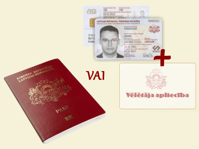 Vēlētāji, kuriem ir tikai eID, vēlētāja apliecību var saņemt Latvijā