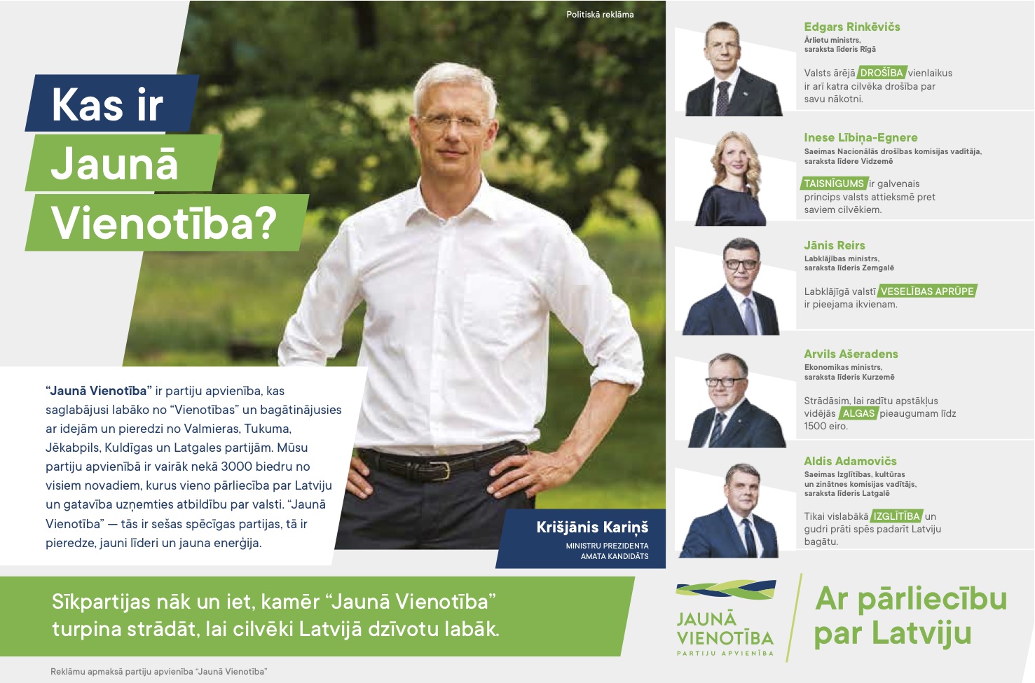 Jaunā VIENOTĪBA diasporai