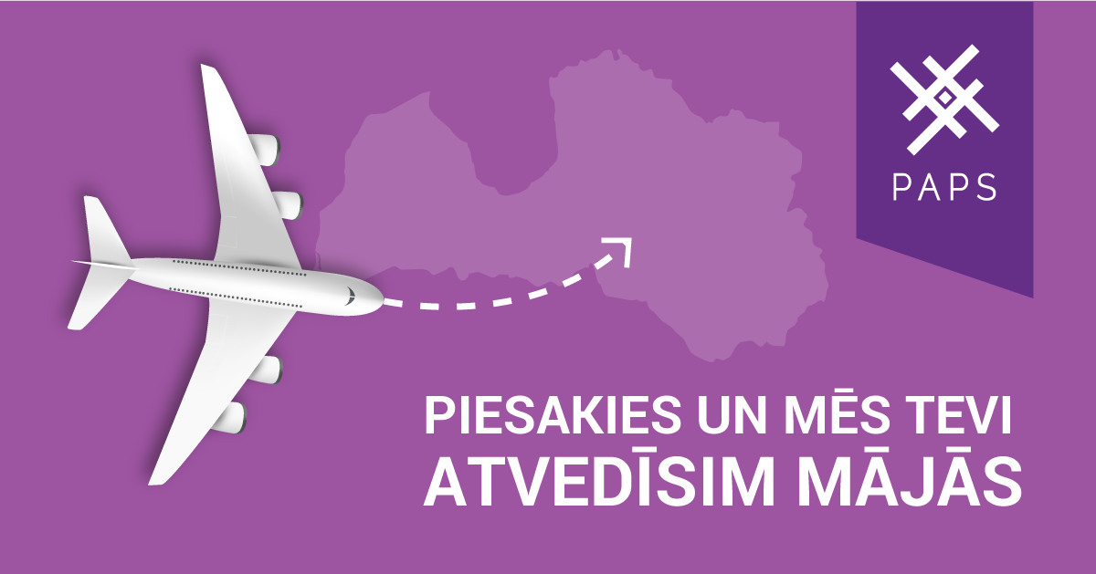 Aizpildi anketu un laimē apmaksātu aviobiļeti uz Latviju