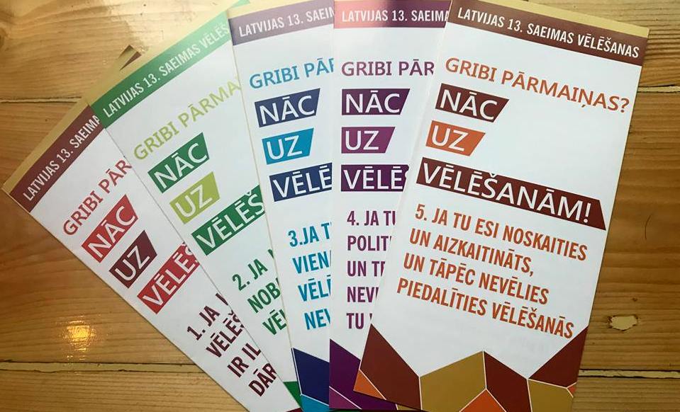 Piesakieties, ja jūs interesē skaidrojoši materiāli par Saeimas vēlēšanām