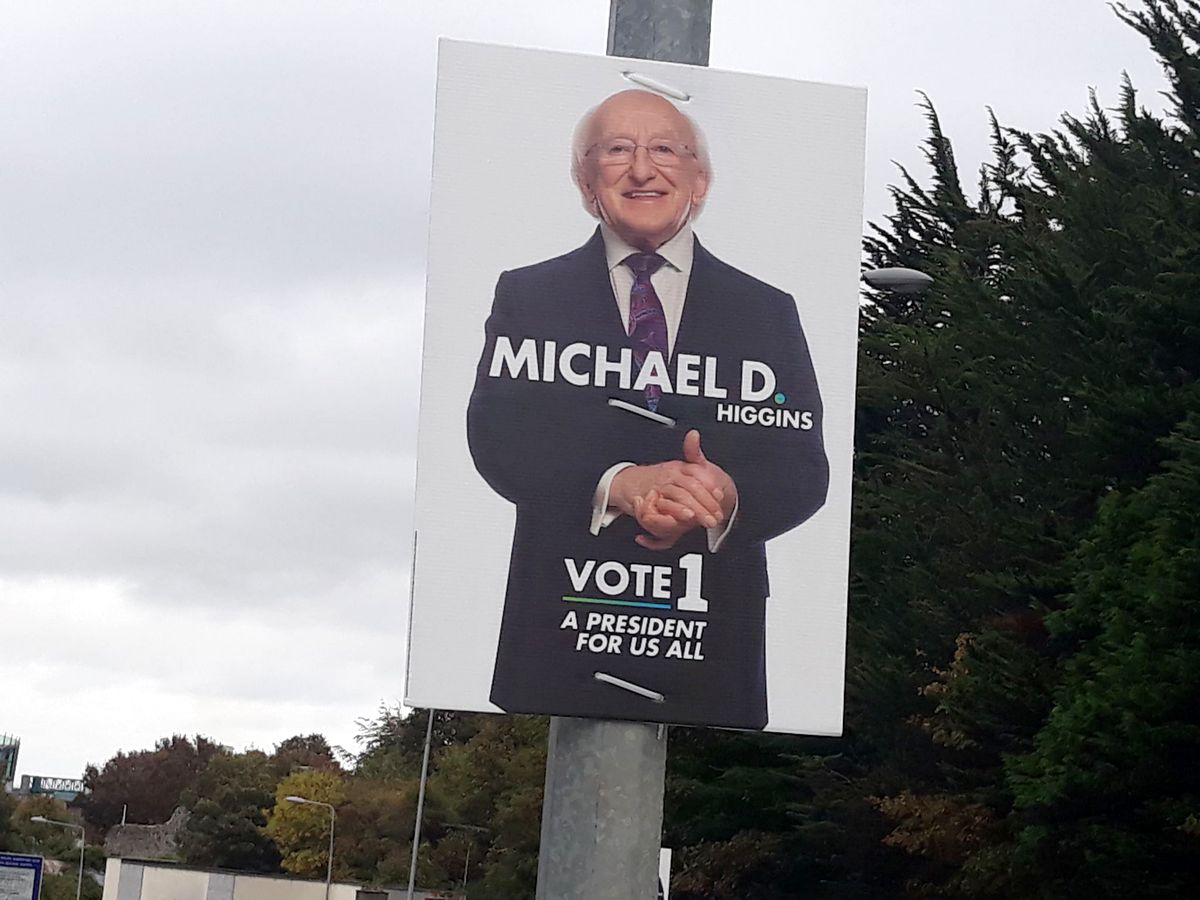 Michael D. Higgins otrreiz ievēlēts par Īrijas prezidentu