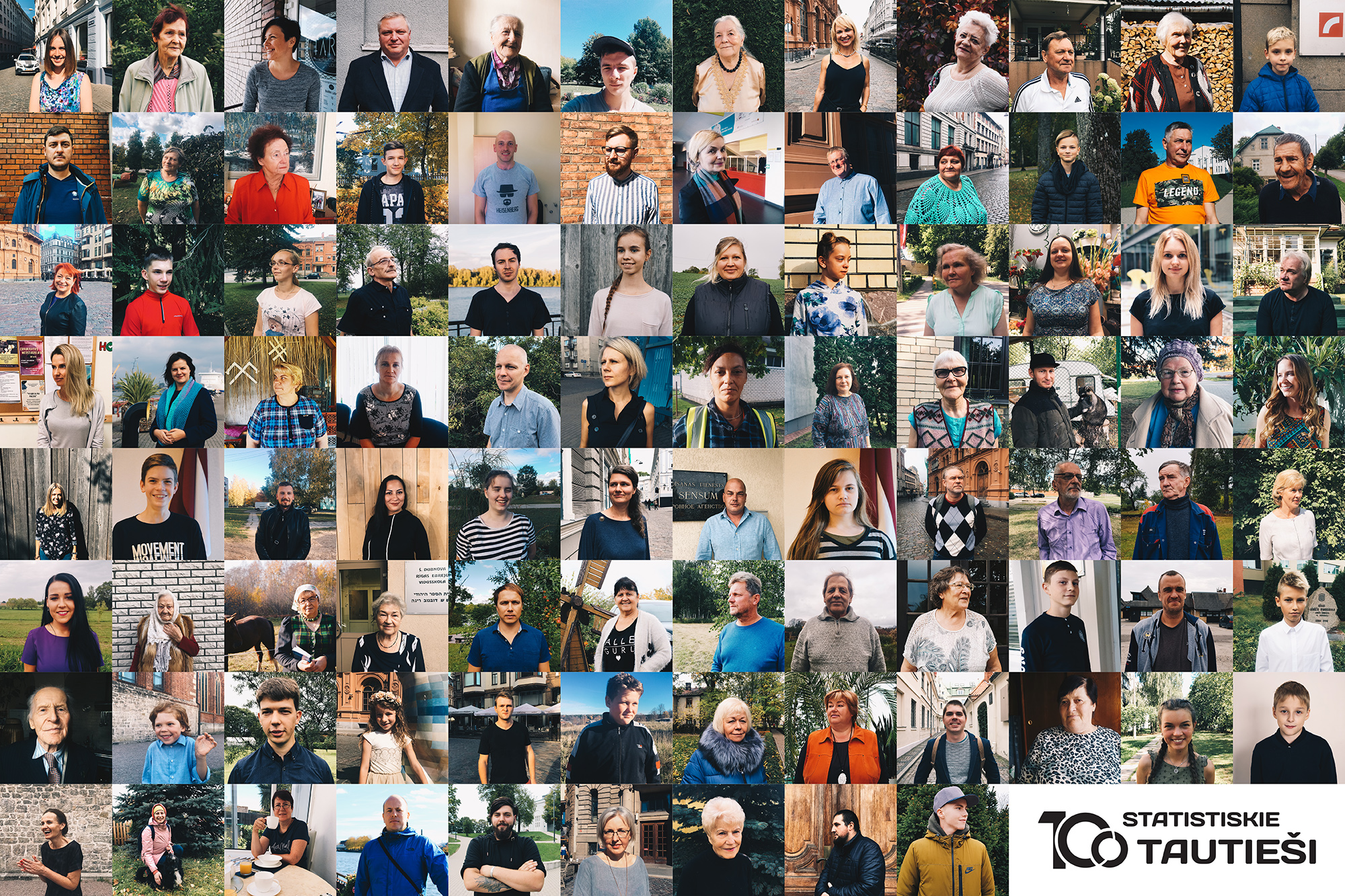 Projektā atspoguļots arī Īrijā dzīvojošā „Statistiskā tautieša” portrets