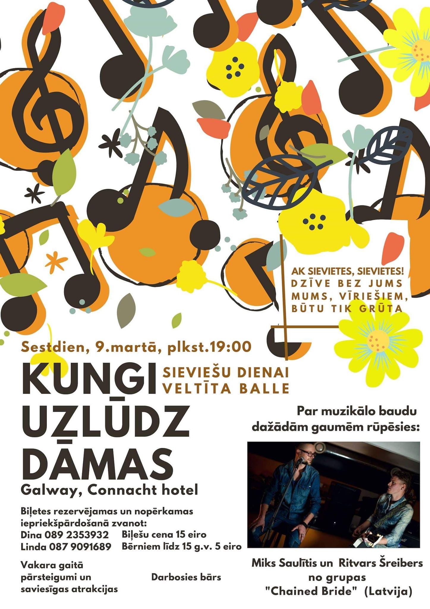 Sieviešu dienas balle Galway