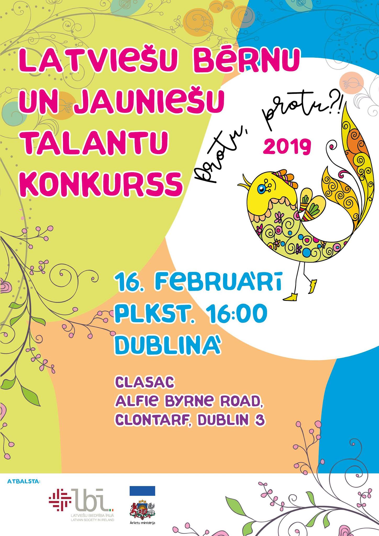 Bērnu un jauniešu talantu konkurss “Protu? Protu!”