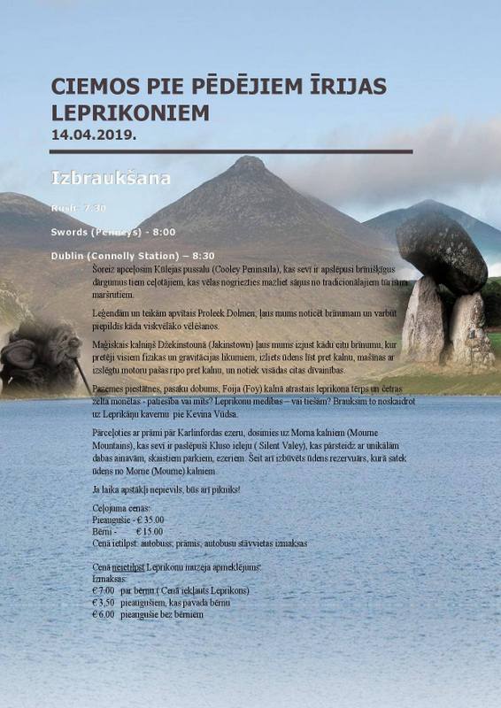Ciemos pie pēdējiem Īrijas leprikoniem