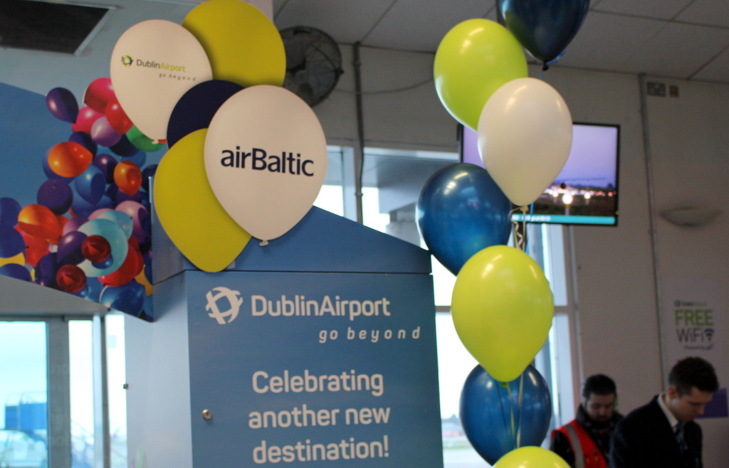 airBaltic no Rīgas uz Dublinu lidos arī ziemas sezonā