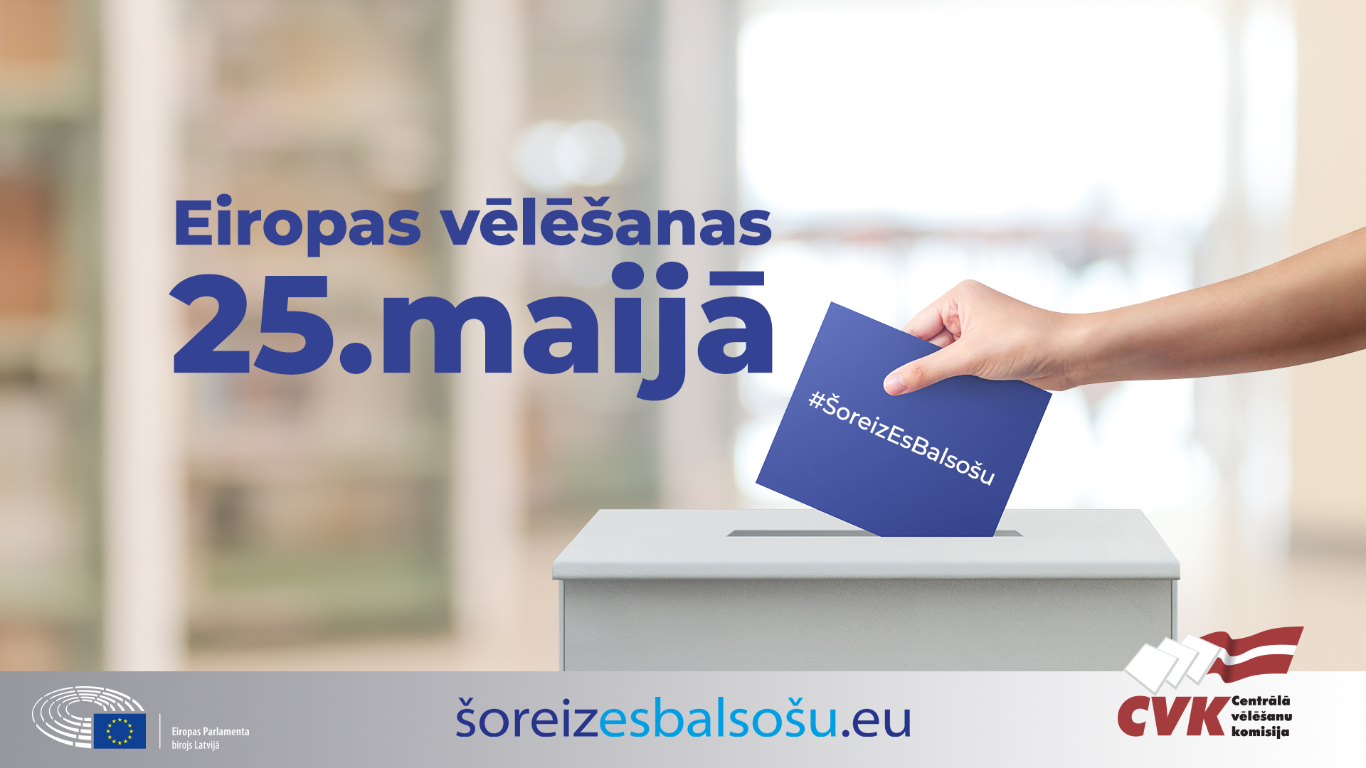 Vēlēšanu iecirknis vēstniecībā būs atvērts no plkst. 7:00 līdz 20:00