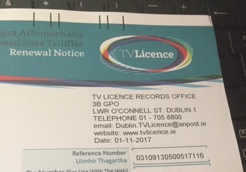 TV licence tiks aizstāta ar ikvienai mājsaimniecībai obligātu “apraides maksu”