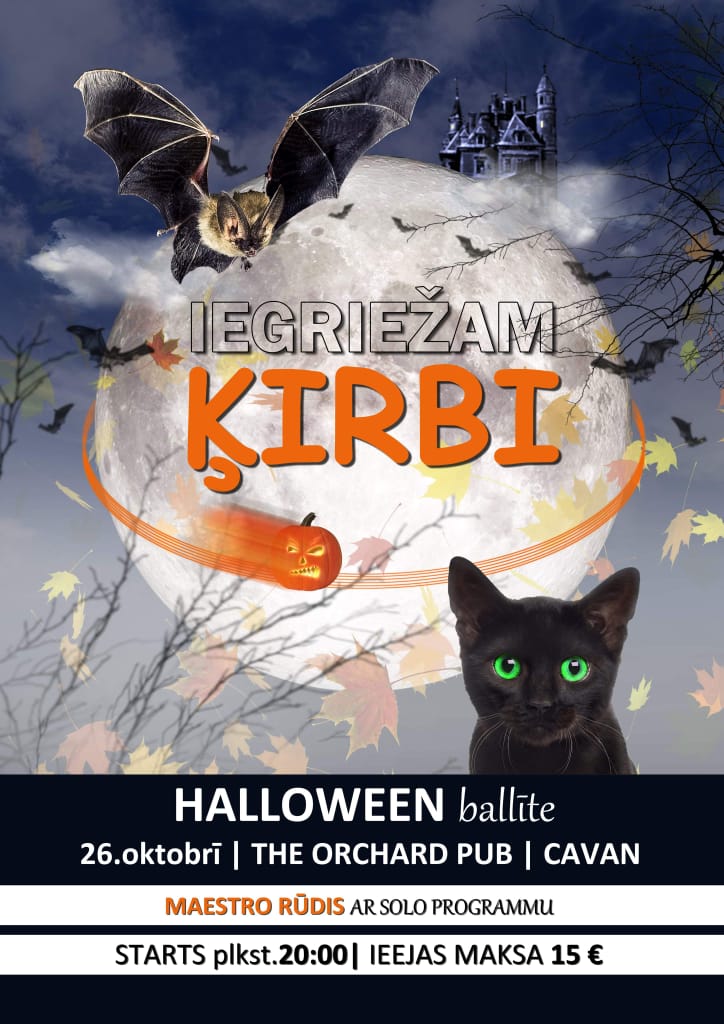Halloween ballīte Cavan