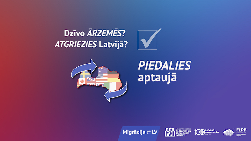 Sākusies migrācijas tematikai veltītā aptauja