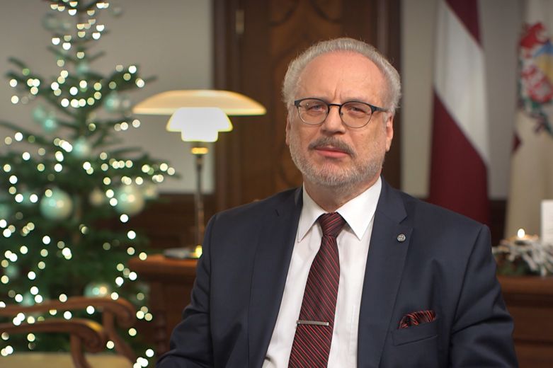 Valsts prezidenta Egila Levita uzruna Vecgada vakarā