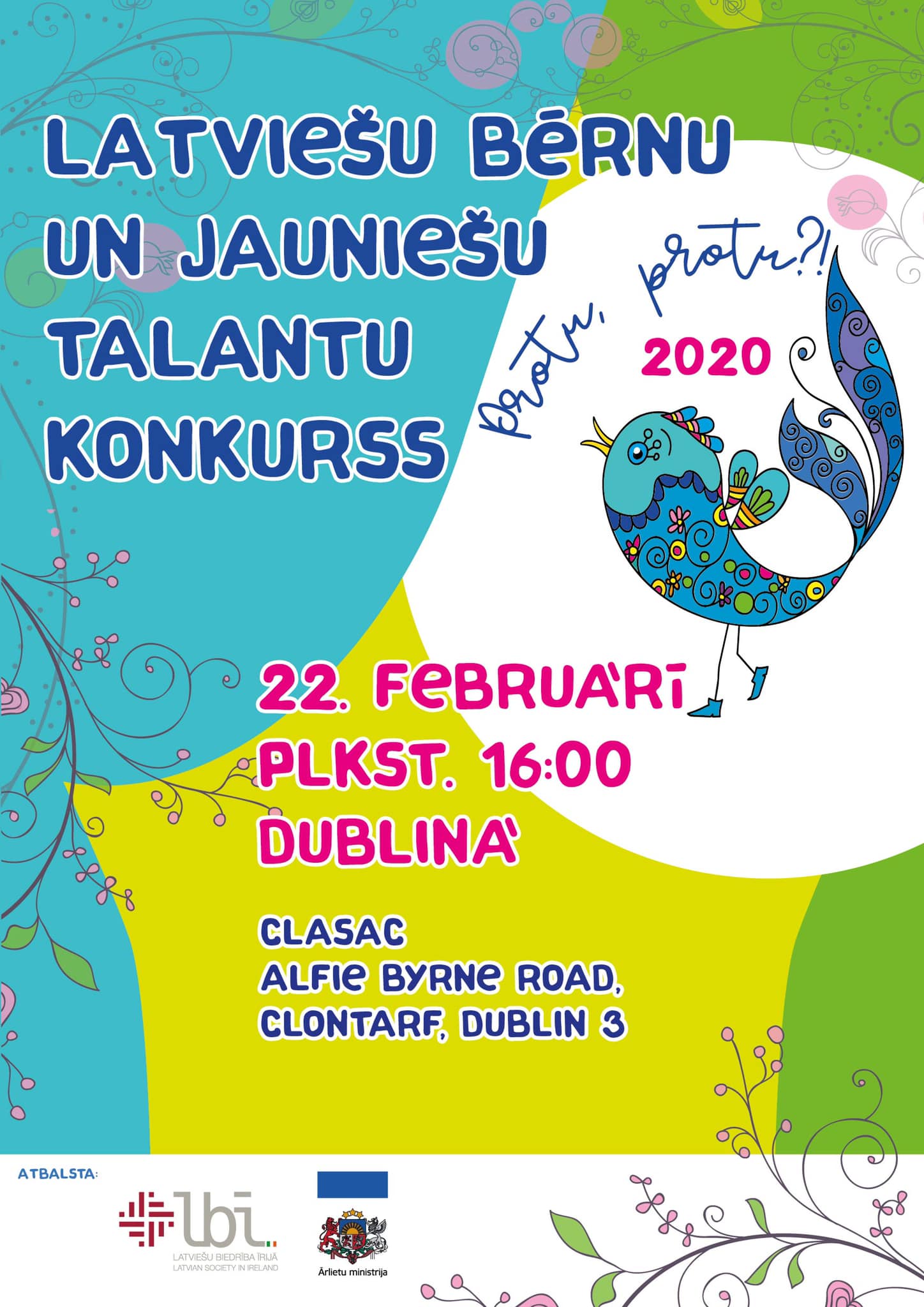 Bērnu un jauniešu konkurss “Protu? Protu!” 2020