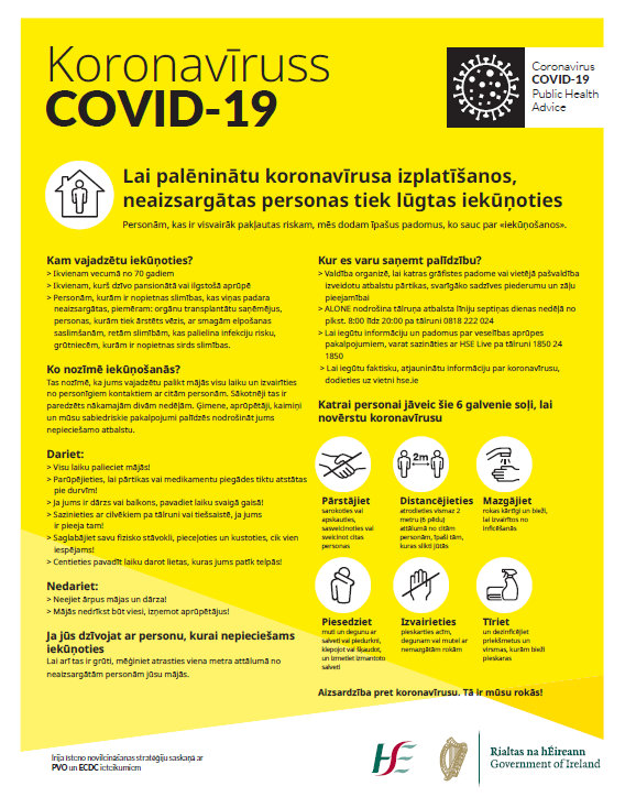 Kur Covid-19 laikā meklēt atbalstu vecāka gadagājuma cilvēkiem