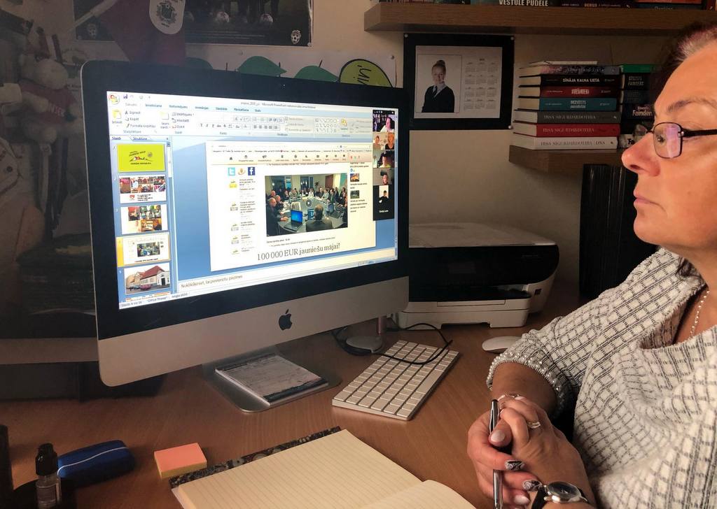 Īrijas un Ventspils jaunieši saskaņo tikšanās programmu