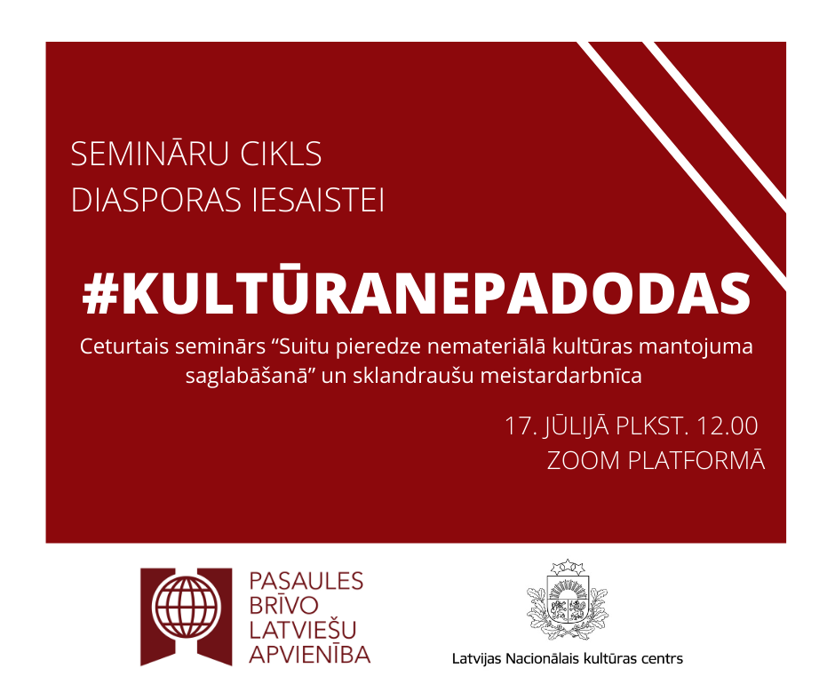 PBLA un LNKC aicina uz ceturto #kultūranepadodas semināru