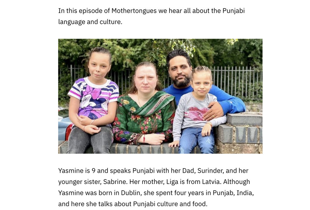 RTÉ raidījums “Dzimtā valoda” aicina piedalīties programmā