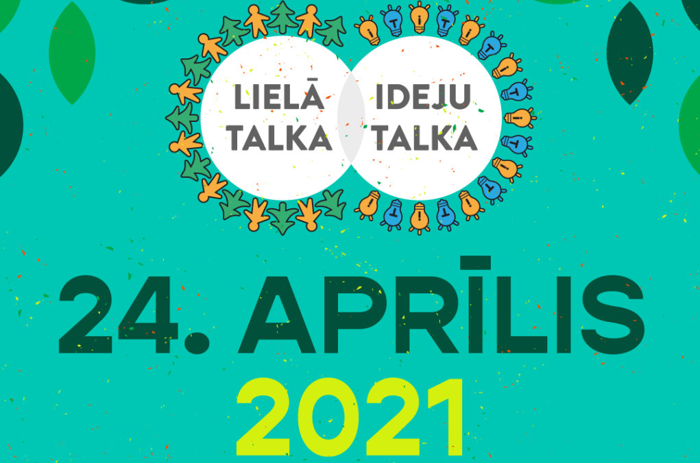 Piedalies Lielajā talkā talkojot vai ziedojot