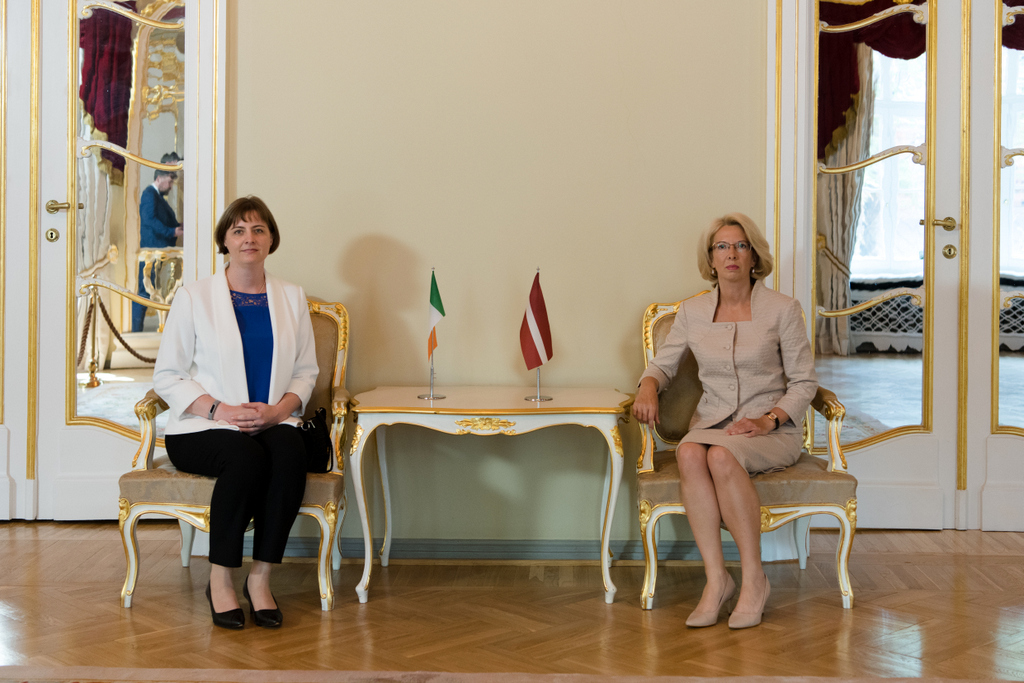 I. Mūrniece uzsver ciešo sadarbību ar Īriju diasporas jautājumos