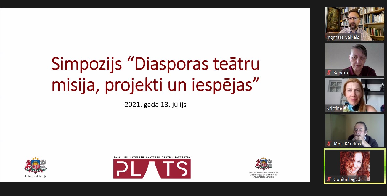 PLATS simpozijā piedalās arī Īrijas teātris “Sliedes”