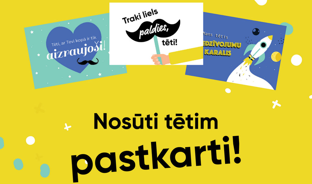 Apsveic tēti Latvijā