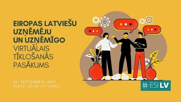 Uzņēmējus aicina piedalīties Eiropas mēroga tīklošanās pasākumā