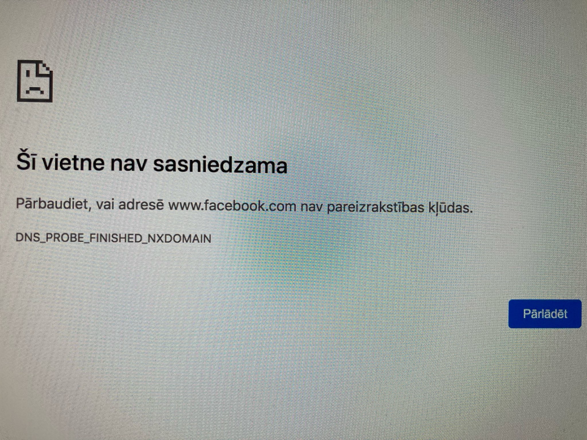 Pasaulē traucēta “Facebook”, “Instagram” un “WhatsApp” darbība (papildināts)