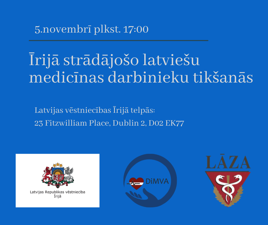 Īrijā strādājošo latviešu medicīnas darbinieku tikšanās