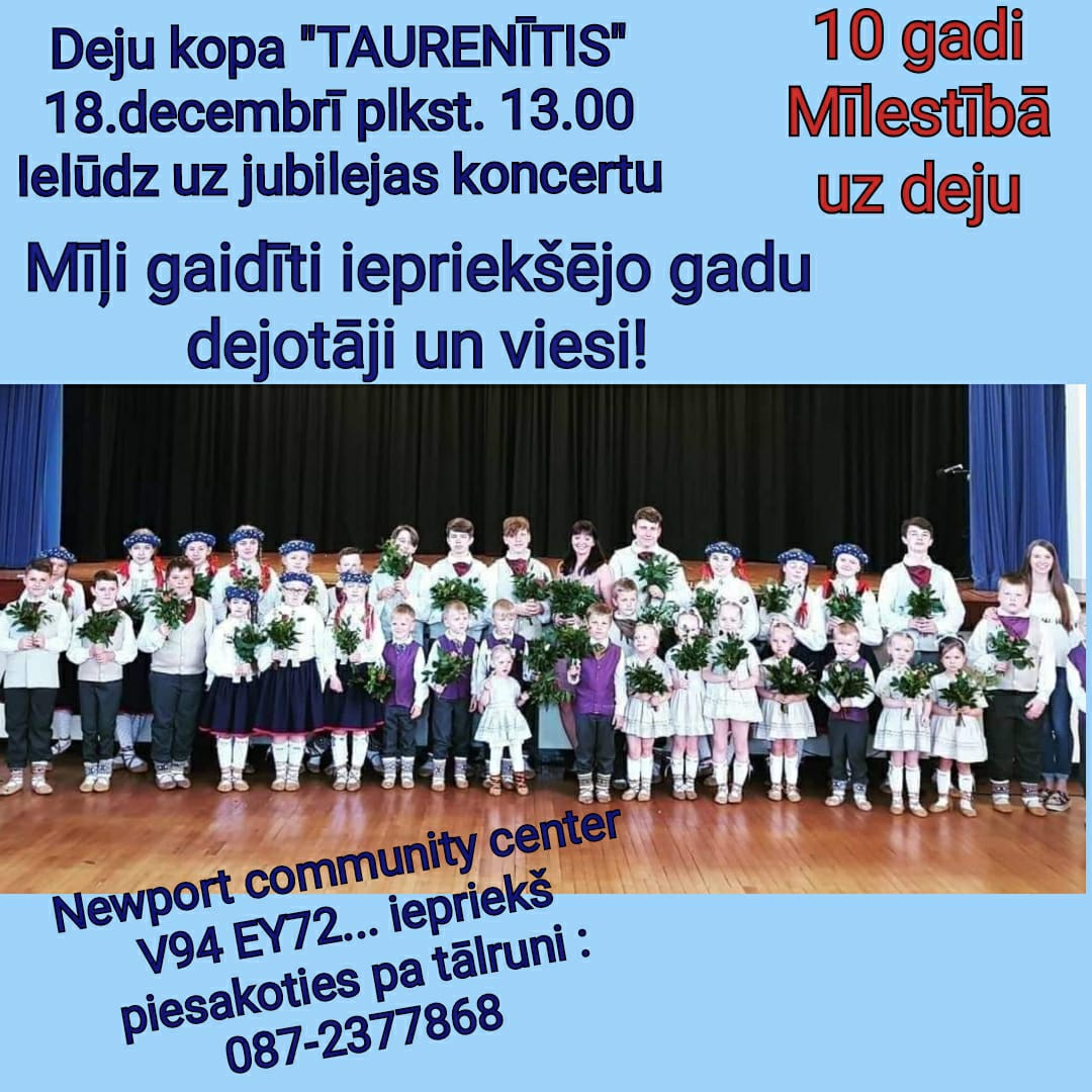 Bērnu deju kopai “Taurenītis” – 10