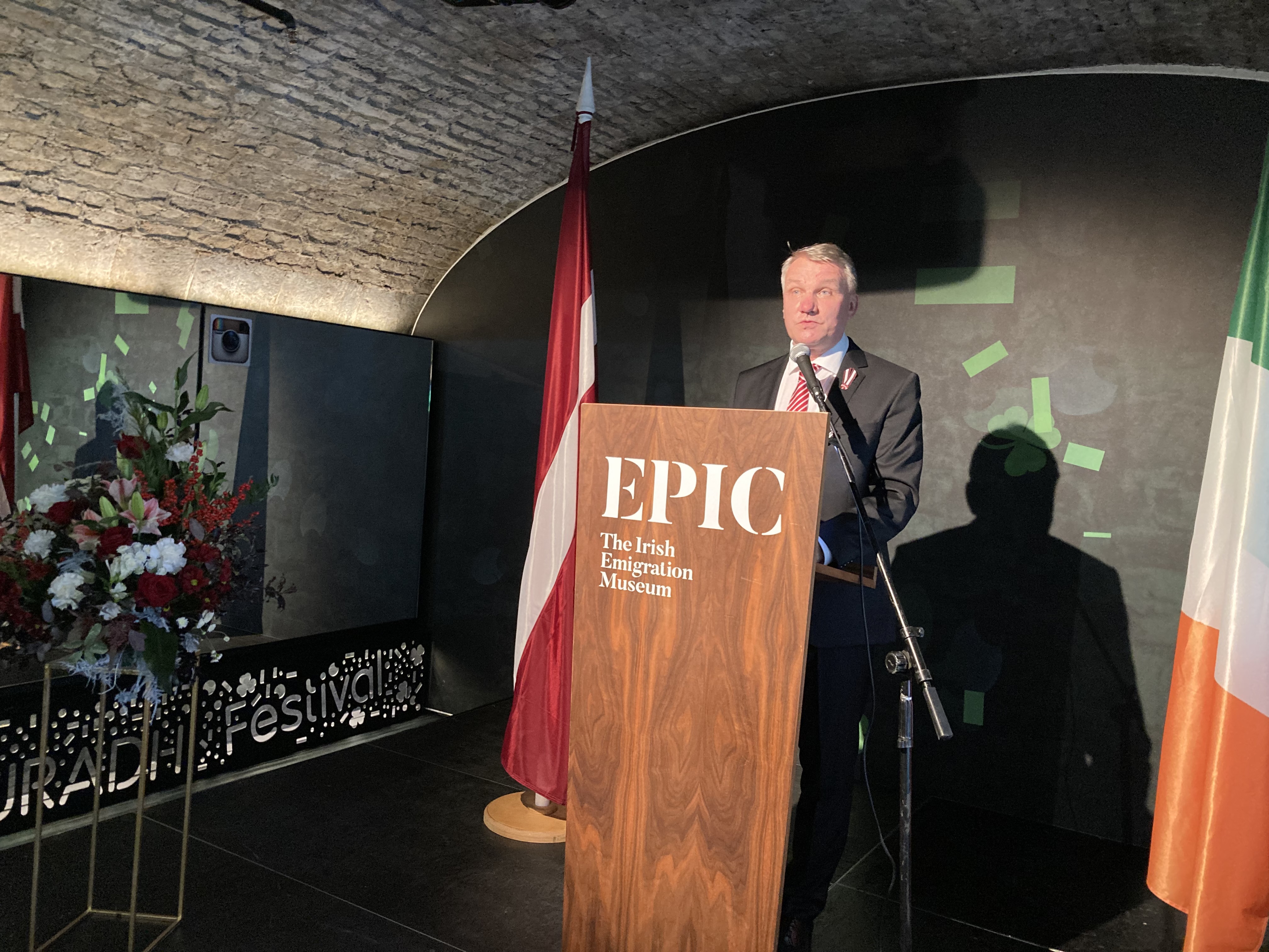 Dublinā atklāta ekspozīcija „Latvijas dārgumi“