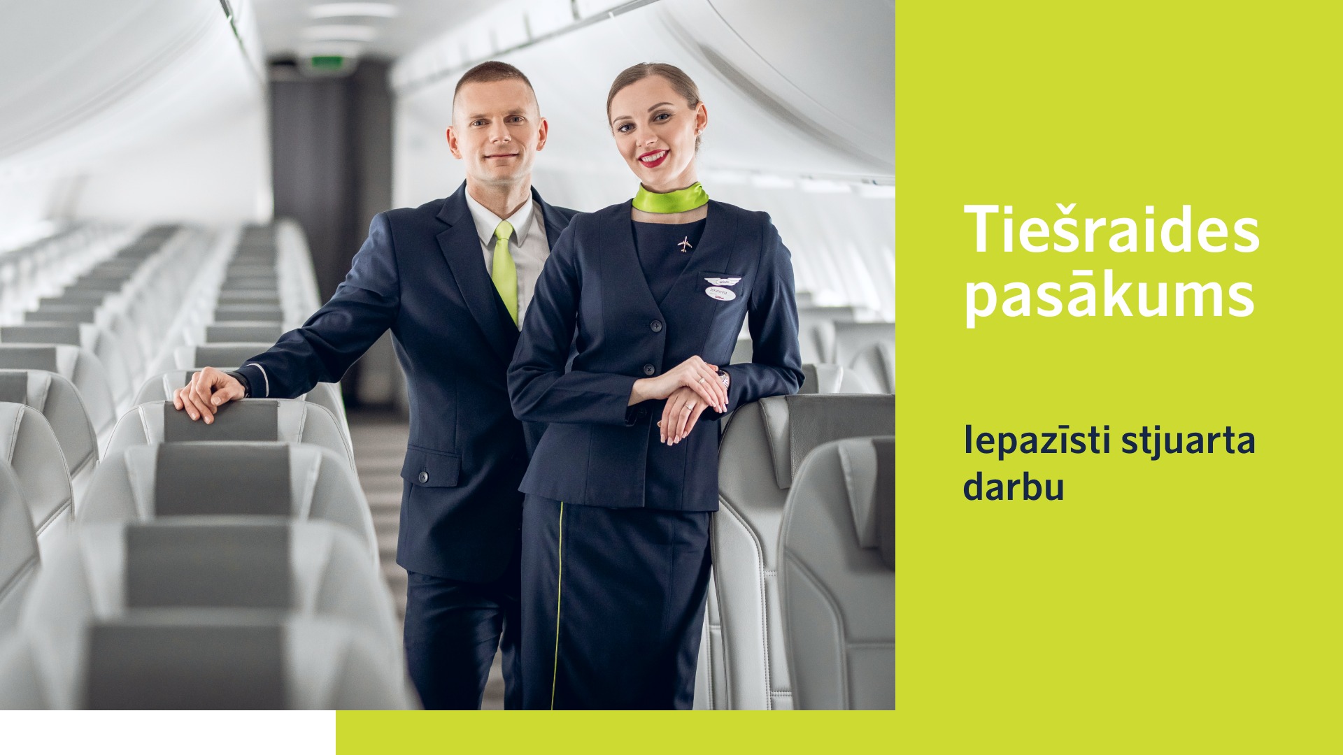 airBaltic aicina interesentus uz stjuartu atvērtajām dienām