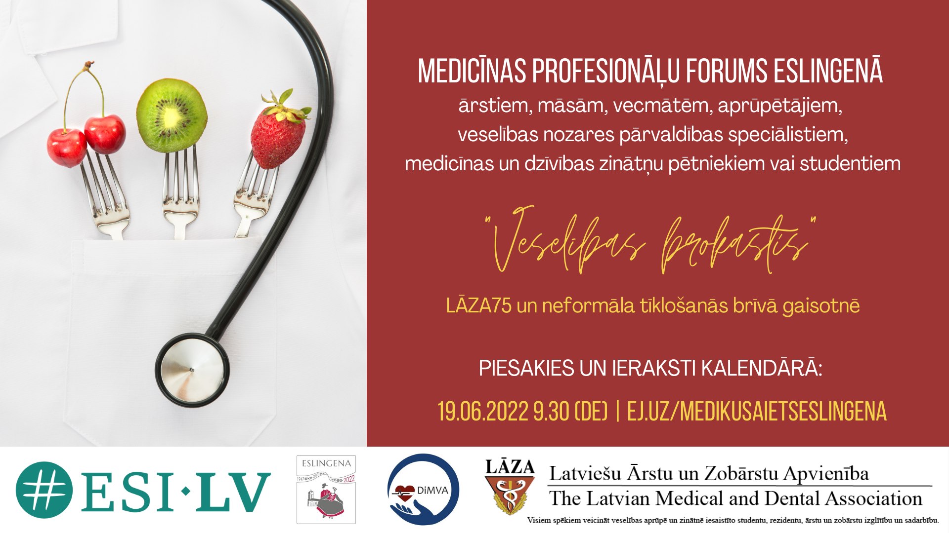 Medicīnas profesionāļu forums Eslingenā – “Veselības brokastis”