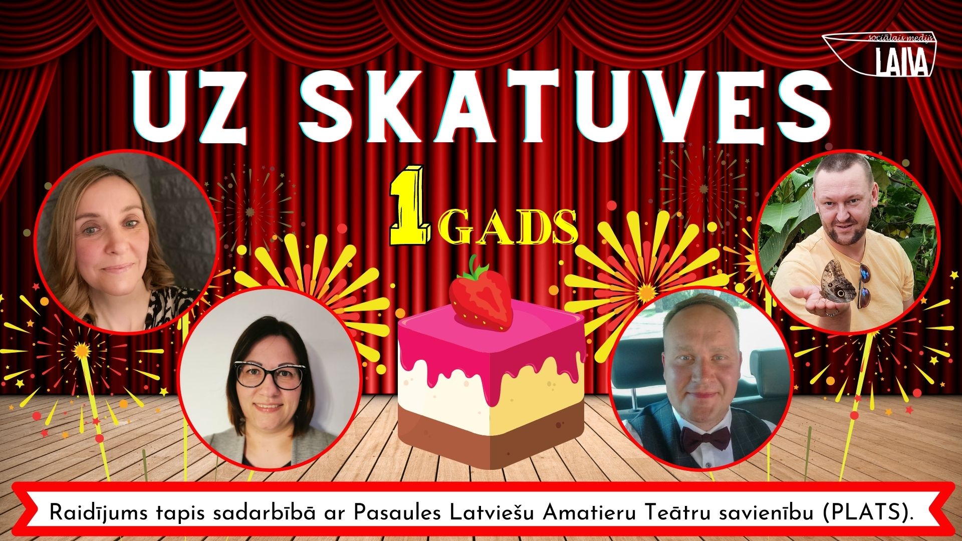 Raidījums “Uz skatuves” atzīmēs gada jubileju