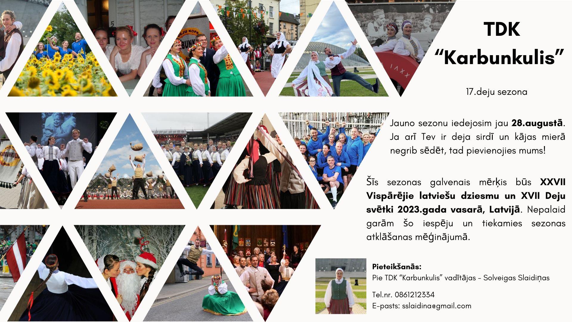 Tautas deju kopa “Karbunkulis” uzsāk jauno sezonu un aicina TEVI savā  pulkā!