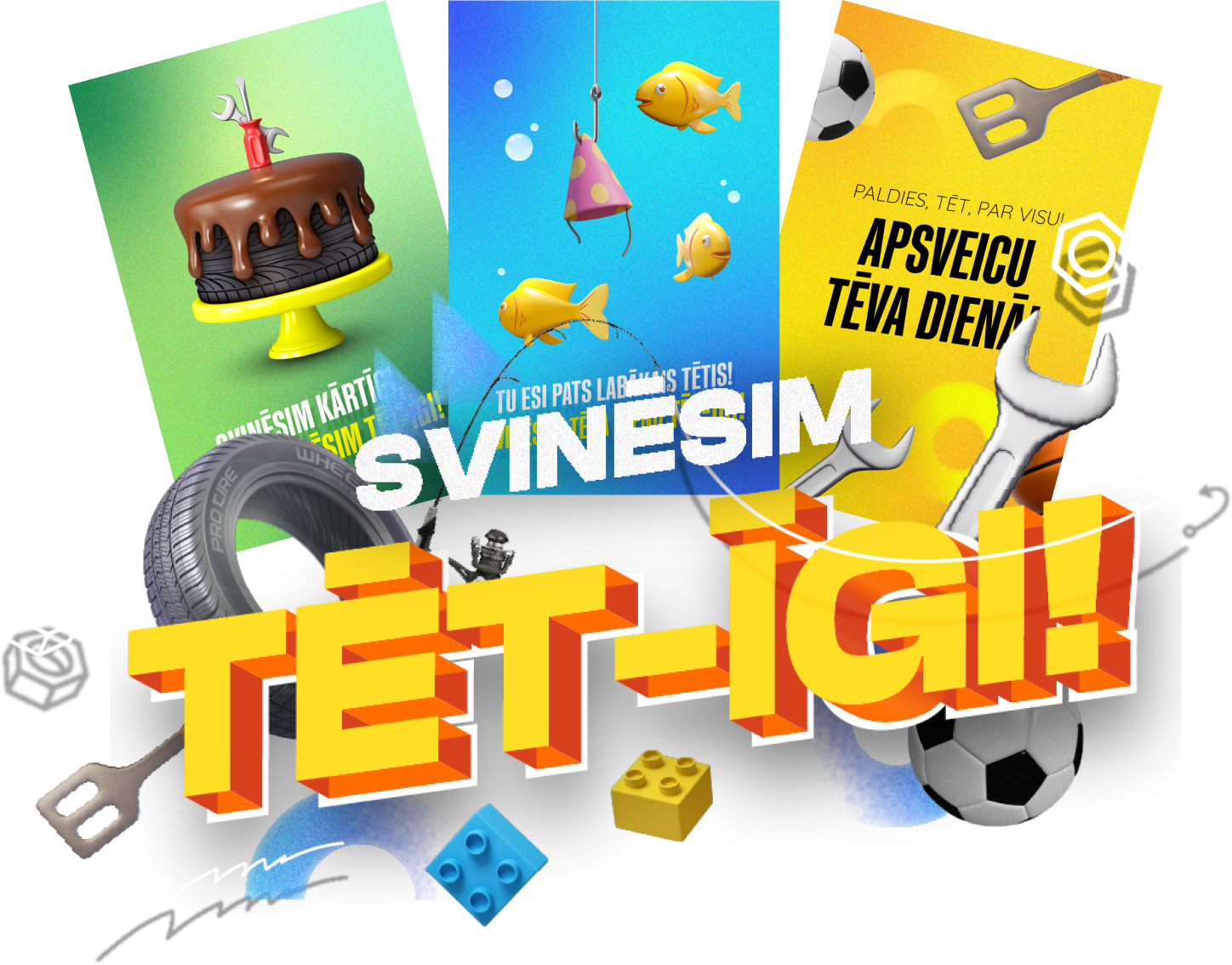 Nosūti pastkarti tētim Latvijā!